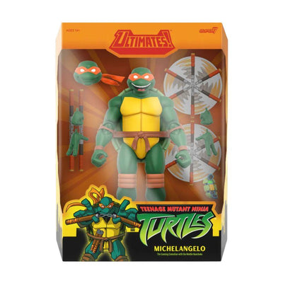 SUPER 7 TMNT MICHELANGELO ULTIMATES AF