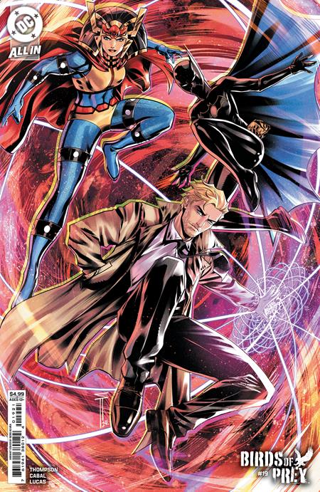 BIRDS OF PREY (2023) #19 CVR B SERG ACUNA CARD STOCK VAR