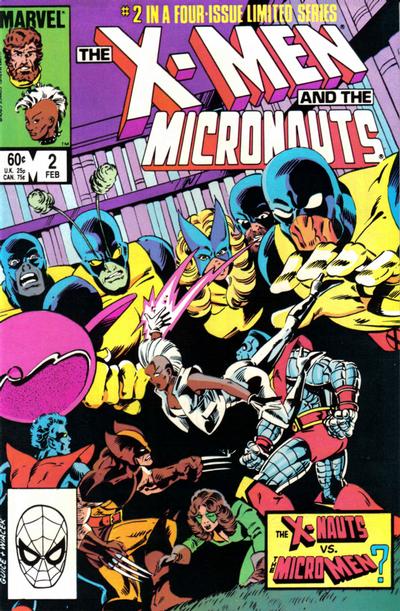 X-MEN AND THE MICRONAUTS (1984) #2