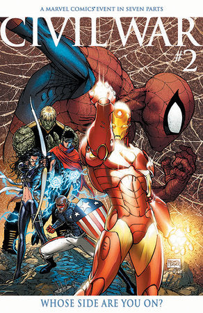 CIVIL WAR (2006) #2 FACSIMILE EDITION (2025) MICHAEL TURNER FOIL VAR