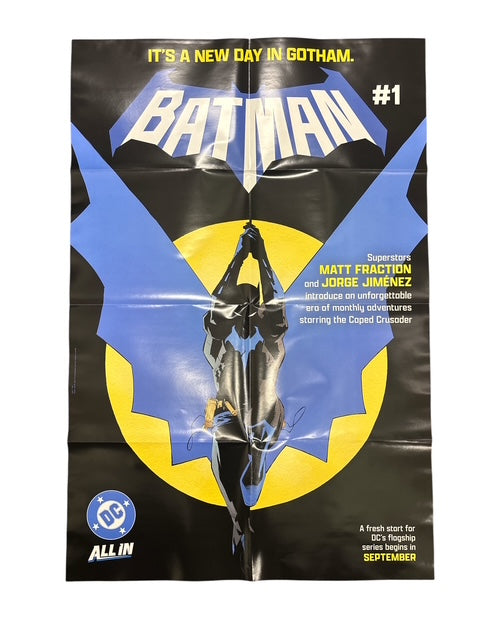 BATMAN (2025) #1 FOLDED PROMO POSTER