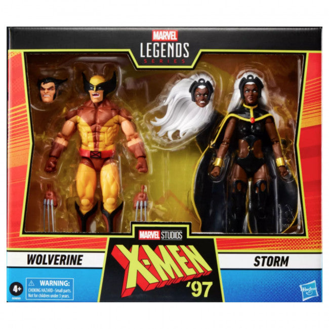 MARVEL LEGENDS SERIES X-MEN 97 WOLVERINE AND STORM AF