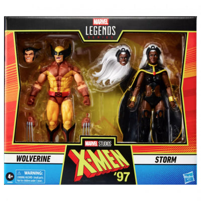MARVEL LEGENDS SERIES X-MEN 97 WOLVERINE AND STORM AF