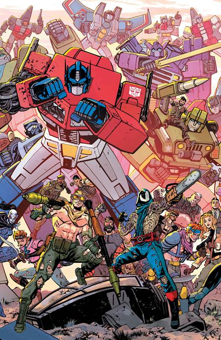 GI JOE (2024) #23 CVR F TOM REILLY & ADRIANO LUCAS TRANSFORMERS ENERGON UNIVERSE 3RD ANNIVERSARY CONNECTING VAR