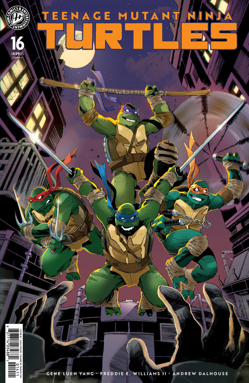 TEENAGE MUTANT NINJA TURTLES (2024) #16 CVR C PIZZARI