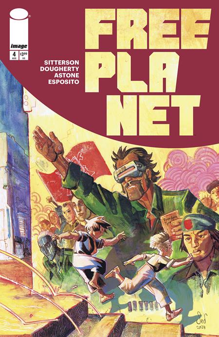 FREE PLANET (2025) #4 CVR A JED DOUGHERTY