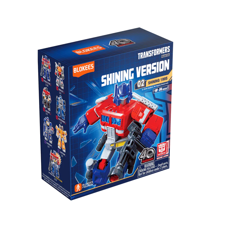 BLOKEES TRANSFORMERS SHINING VERSION 02 SHINING 1985 (BLIND BOX)