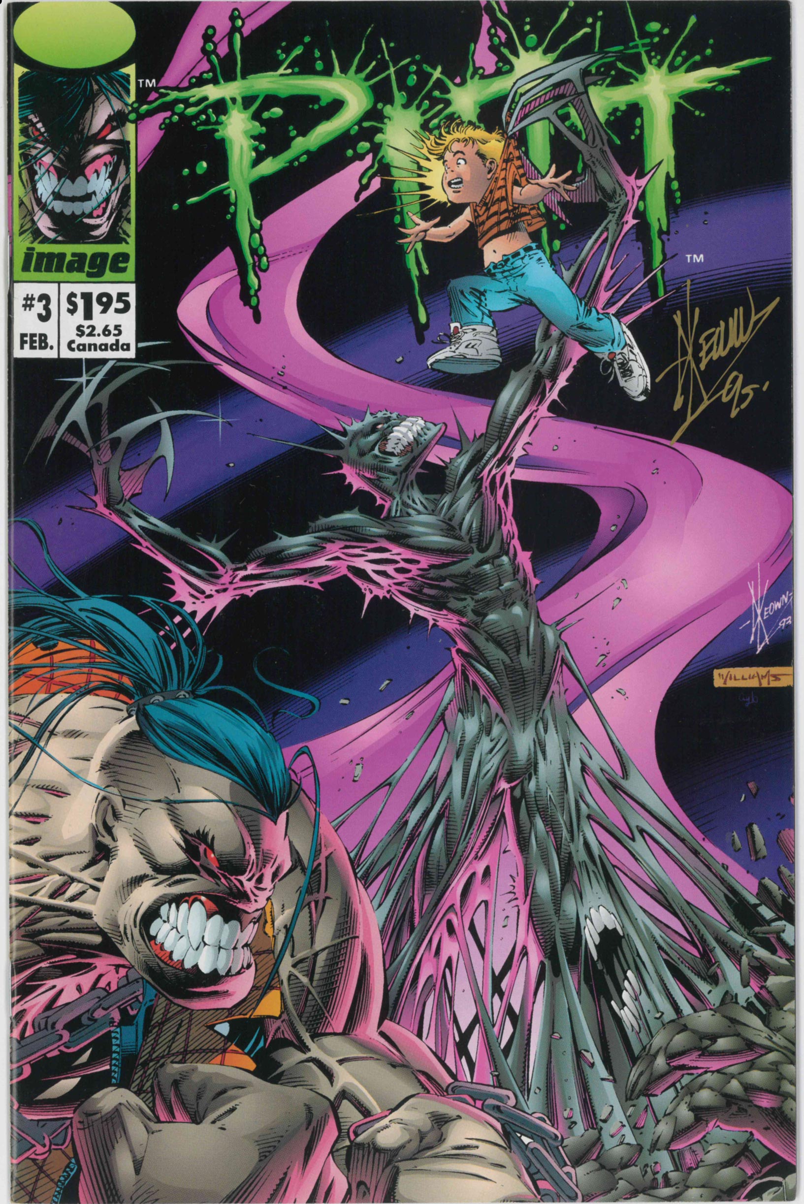 PITT (1993) #3 - SIGNED BY DALE KEOWN