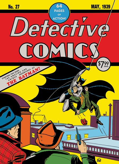 DETECTIVE COMICS (1937) #27 FACSIMILE EDITION (2024 BATMAN DAY) CVR C BOB KANE FOIL VAR