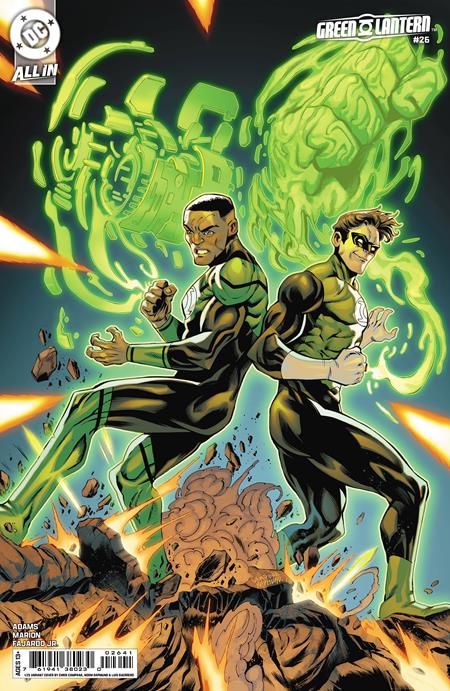 GREEN LANTERN (2023) #26 CVR E INC 1:25 CHRIS CAMPANA & NORM RAPMUND CARD STOCK VAR (STARBREAKER SUPREMACY)