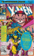 X-MEN (1991) #14 POLYBAGGED EDITION (OPENED CONTAINS CARD)