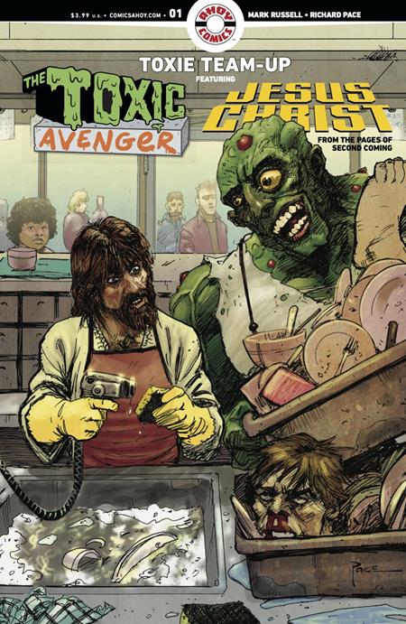 TOXIE TEAM UP (2025) #1 CVR B 3 COPY RICHARD PACE UNLOCK VAR