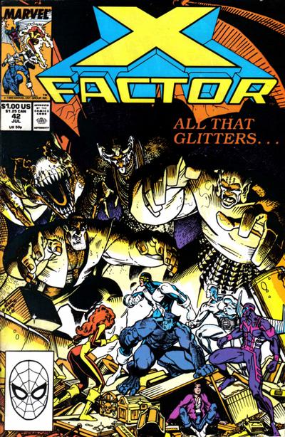 X-FACTOR (1986) #42 NEWSSTAND EDITION (VF)