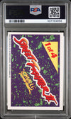 1993 TOPPS STREET FIGHTER II FOIL CARDS #1 CHUN LI PSA 8