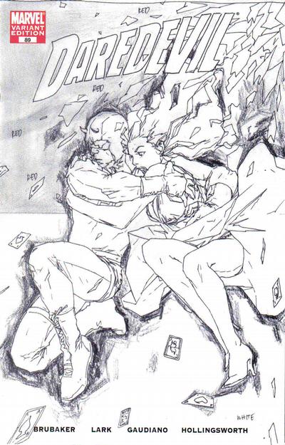 DAREDEVIL (1998) #89 SKETCH VAR
