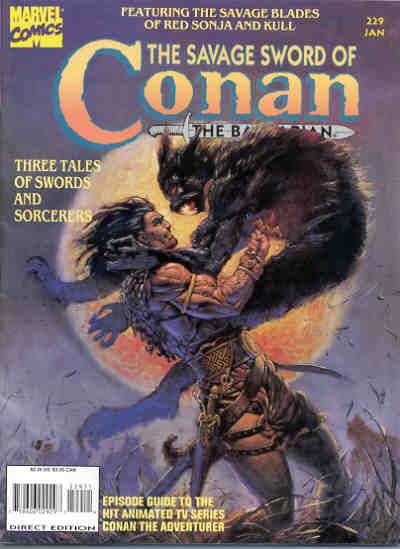 SAVAGE SWORD OF CONAN (1974) #229 (VF)