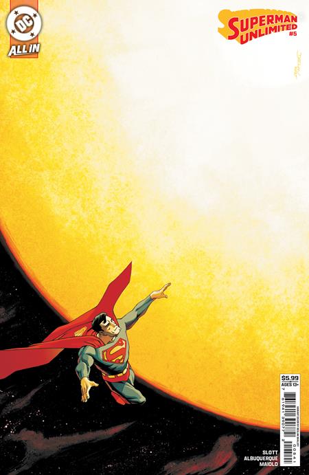 SUPERMAN UNLIMITED (2025) #5 CVR E DECLAN SHALVEY CARD STOCK VAR