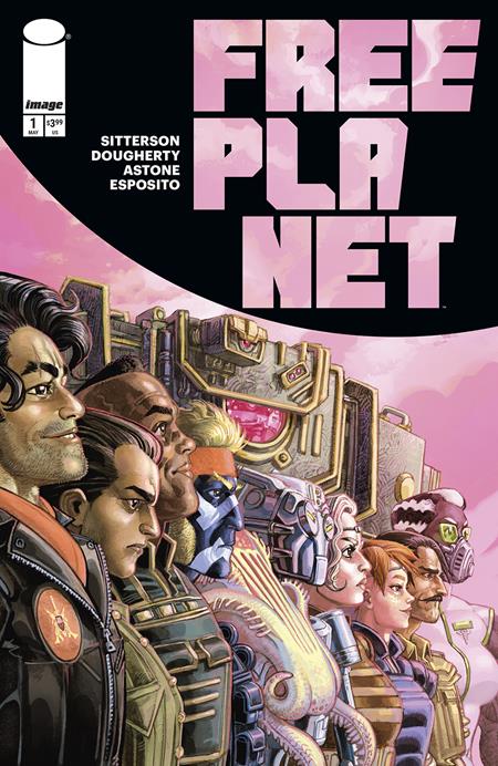 FREE PLANET (2025) #1 CVR D 25 COPY INCV JED DOUGHERTY FOIL VAR