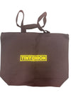 TINY ONION BLACK TOTE BAG