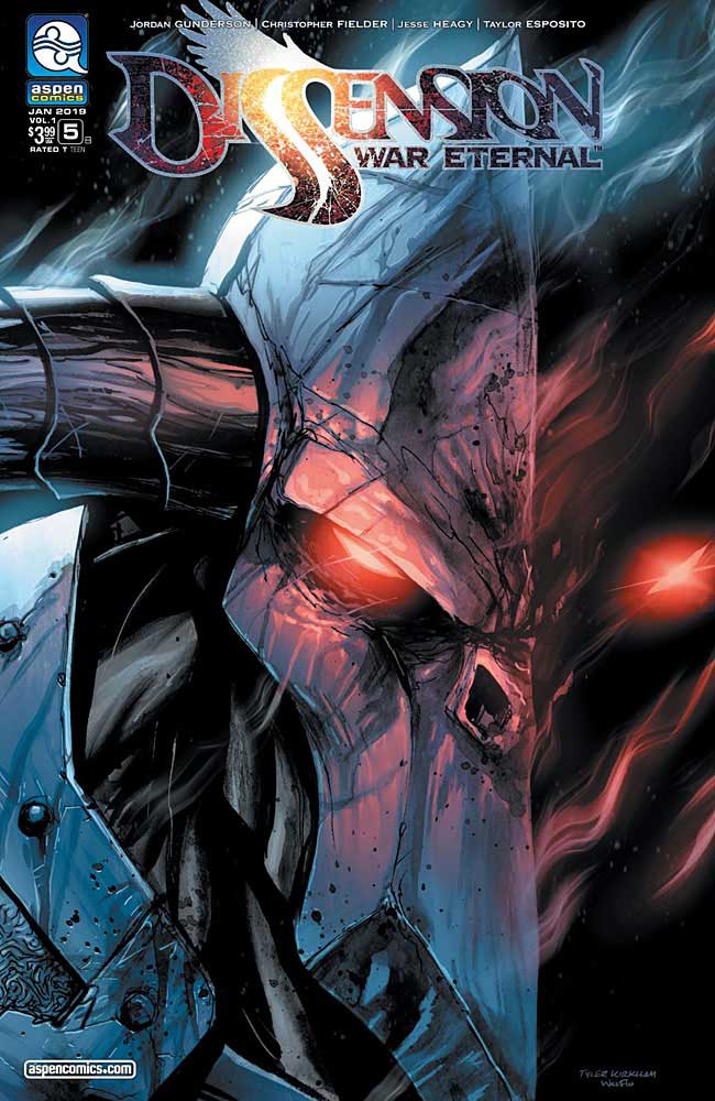 DISSENSION WAR ETERNAL #5 CVR B GREEN