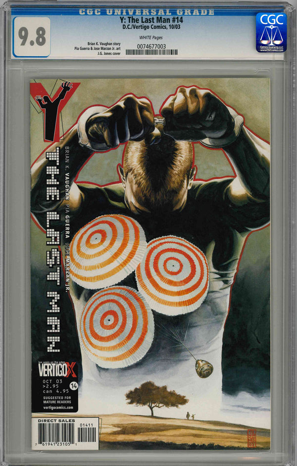 CGC Y: THE LAST MAN (2002) #14 (9.8)