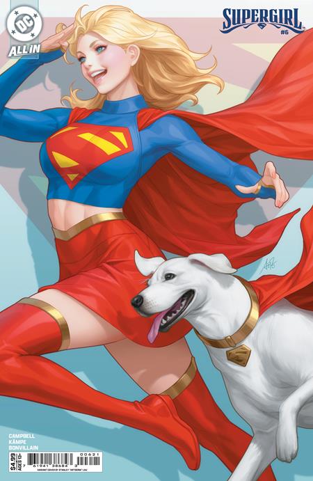 SUPERGIRL (2025) #6 CVR B STANLEY ARTGERM LAU CARD STOCK VAR