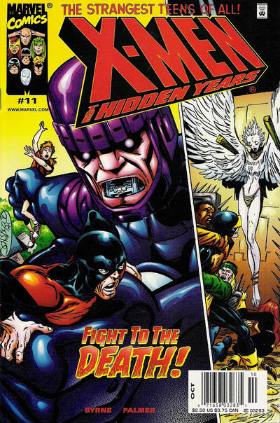 X-MEN THE HIDDEN YEARS (1999) #11 NEWSSTAND EDITION