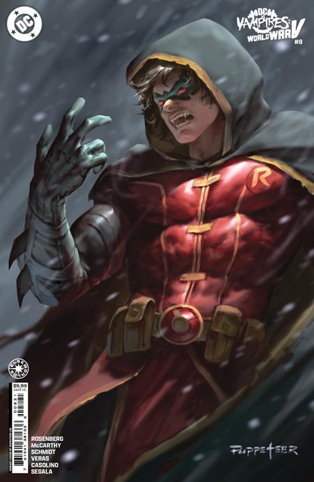 DC VS VAMPIRES WORLD WAR V (2024) #8 CVR C PUPPETEER LEE CARD STOCK VAR