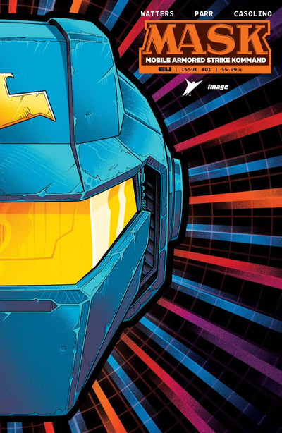 MASK (2026) #1 CVR Q PYE PARR & LUKE PREECE & ANDRES JUAREZ DIE CUT FOIL MASK VAR