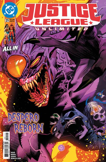 JUSTICE LEAGUE UNLIMITED (2024) #21 CVR A DAN MORA
