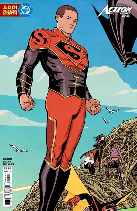 ACTION COMICS (2016) #1086 CVR D CLIFF CHIANG AAPI HERITAGE MONTH CONNECTING CARD STOCK VAR