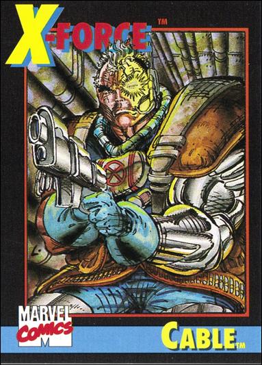 X-FORCE (1991) #1 - SET OF 5 POLYBAGGED COPIES WITH TRADING CARDS - NEGATIVE UPC'S