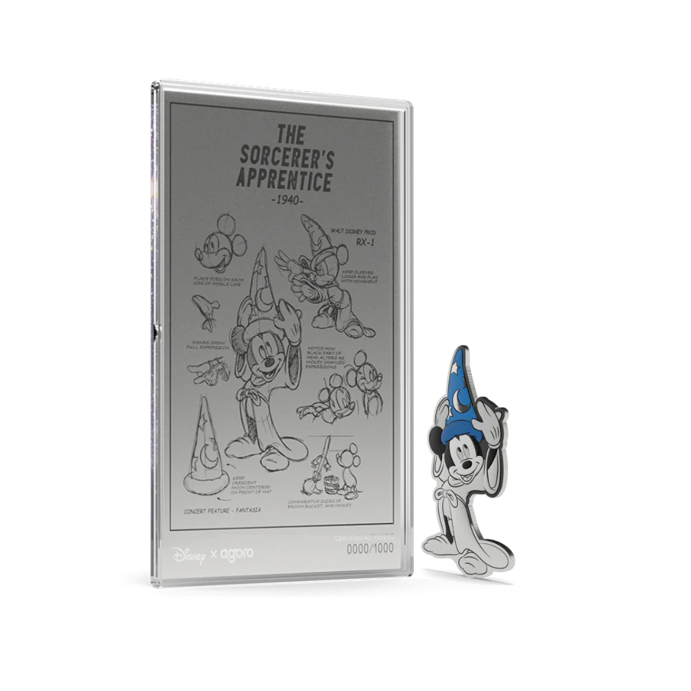 DISNEY - FANTASIA 1oz SILVER COIN + 5g SILVER FOIL (ONE PER CUSTOMER)