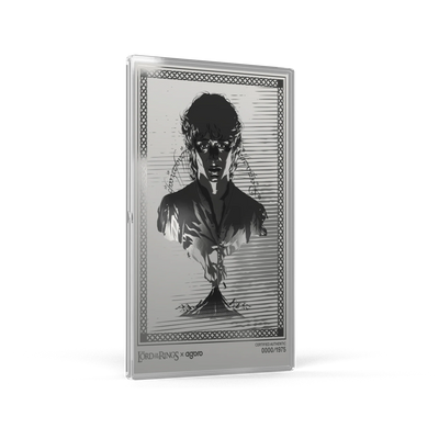 THE LORD OF THE RINGS - FRODO'S JOURNEY 5g SILVER COLLECTIBLE FOIL