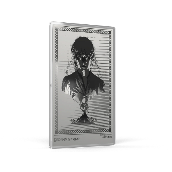 THE LORD OF THE RINGS - FRODO'S JOURNEY 5g SILVER COLLECTIBLE FOIL