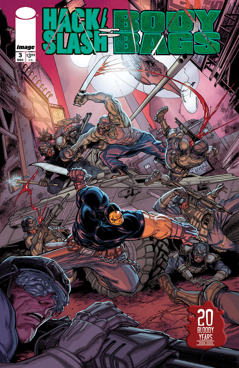 HACK SLASH BODY BAGS (2024) #3 CVR B STEVE KURTH