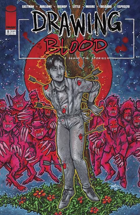DRAWING BLOOD (2024) #8 CVR A KEVIN EASTMAN