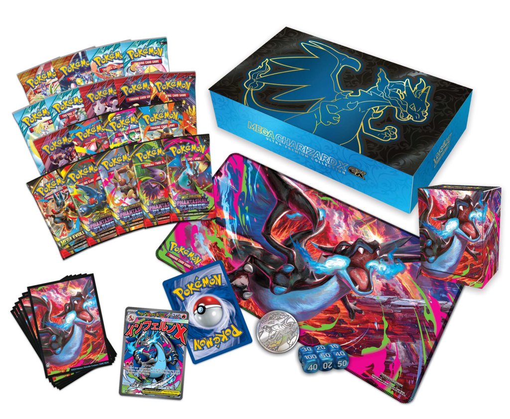 POKEMON TCG: MEGA CHARIZARD X EX ULTRA PREMIUM COLLECTION
