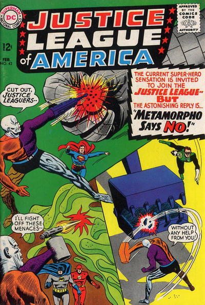 JUSTICE LEAGUE OF AMERICA (1960) #42 (VG)