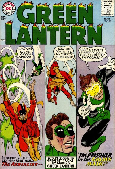 GREEN LANTERN (1960) #35 (GD) - FIRST APPEARANCE THE AERIALIST