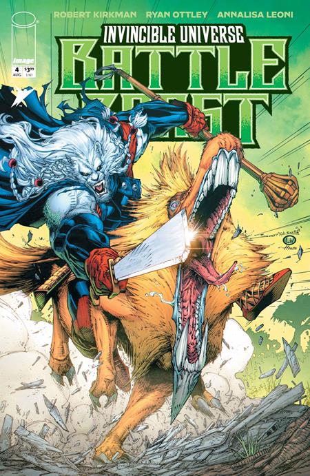 INVINCIBLE UNIVERSE BATTLE BEAST (2025) #4 CVR E INC 1:50 BRETT BOOTH & JOHN LIVESAY VAR