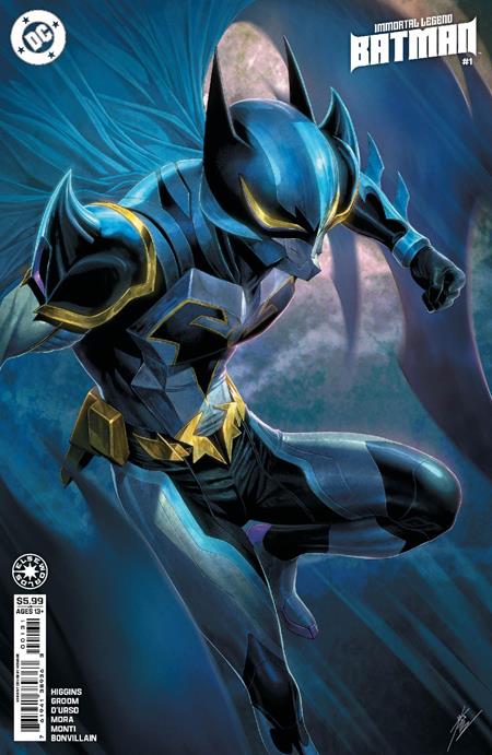 IMMORTAL LEGEND BATMAN (2025) #1 CVR B HOMARE CARD STOCK VAR