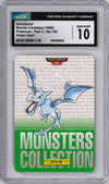 1996 POKEMON JAPANESE BANDAI CARDDASS VENDING AERODACTYL #142 CGC 10