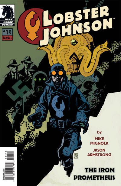 LOBSTER JOHNSON THE IRON PROMETHEUS (2007) - SET OF FIVE