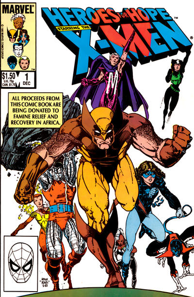 HEROES FOR HOPE STARRING THE X-MEN (1985) #1 (ONE SHOT)