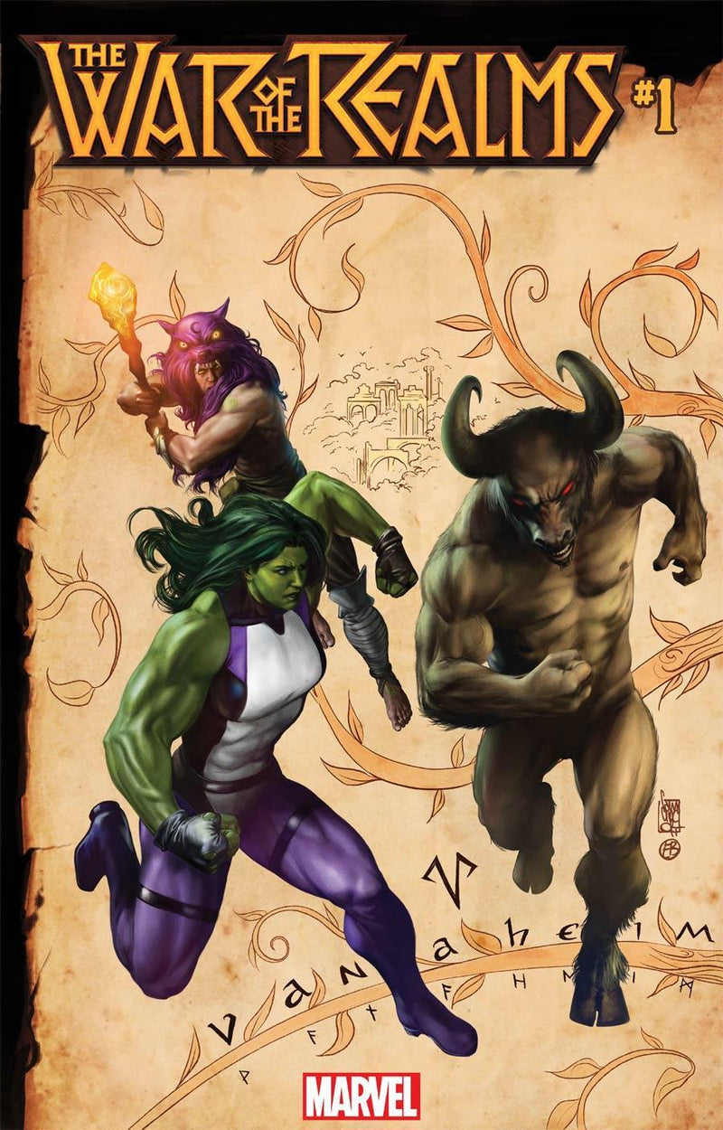 WAR OF REALMS #1 DJURDJEVIC CONNECTING REALM VAR