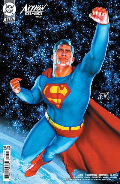 ACTION COMICS (2016) #1100 CVR B MARK SPEARS CARD STOCK VAR (DC K.O.)