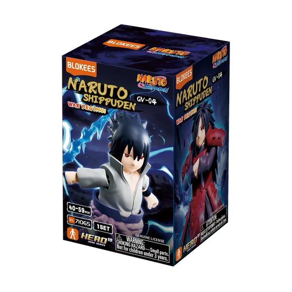BLOKEES NARUTO GALAXY VERSION 4 WAR BEGINS MINI MODEL (BLIND BOX)