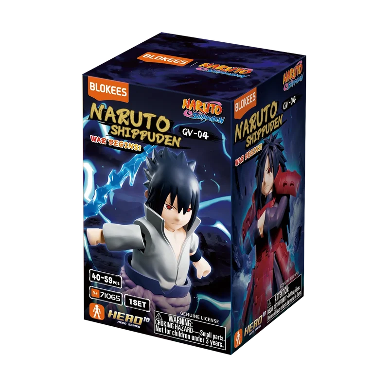 BLOKEES NARUTO GALAXY VERSION 4 WAR BEGINS MINI MODEL (BLIND BOX)