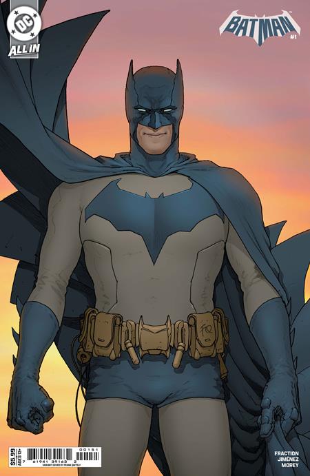 BATMAN (2025) #1 CVR E FRANK QUITELY CARD STOCK VAR